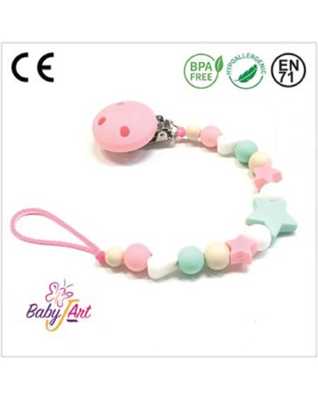 PACIFIER CHAIN BABYJART WITH NAME