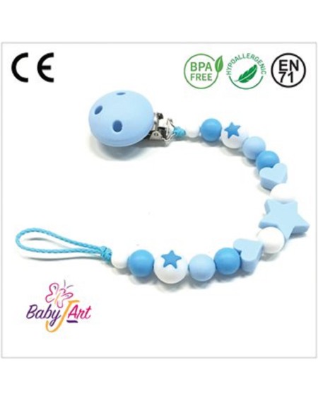 PACIFIER CHAIN BABYJART WITH NAME