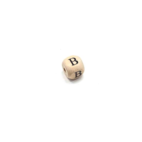 WOOD LETTER CUBES PRINTED