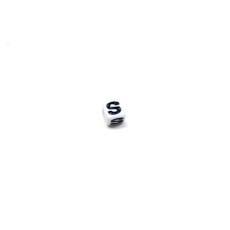 KUNSTSTOFF BUCHSTABENWÜRFEL 7MM