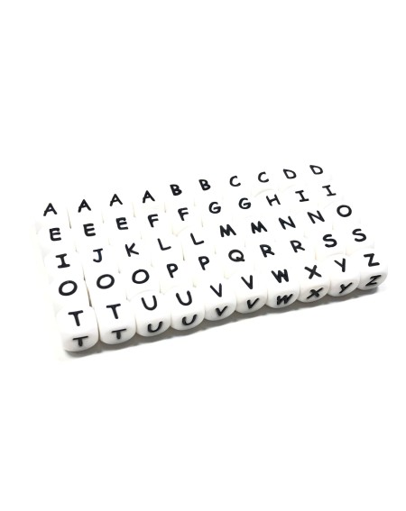 KIT Lettere alfabeto silicone 12mm