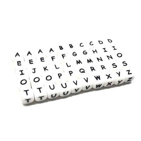 KIT Silicone alphabet letters 12mm