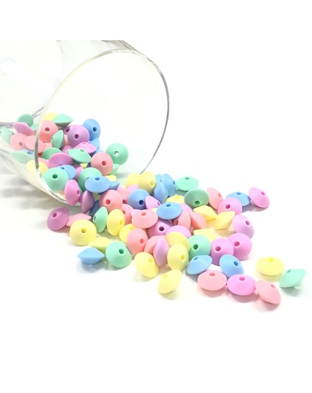 KIT SILICONE LENTIL 100 PCS 12mm