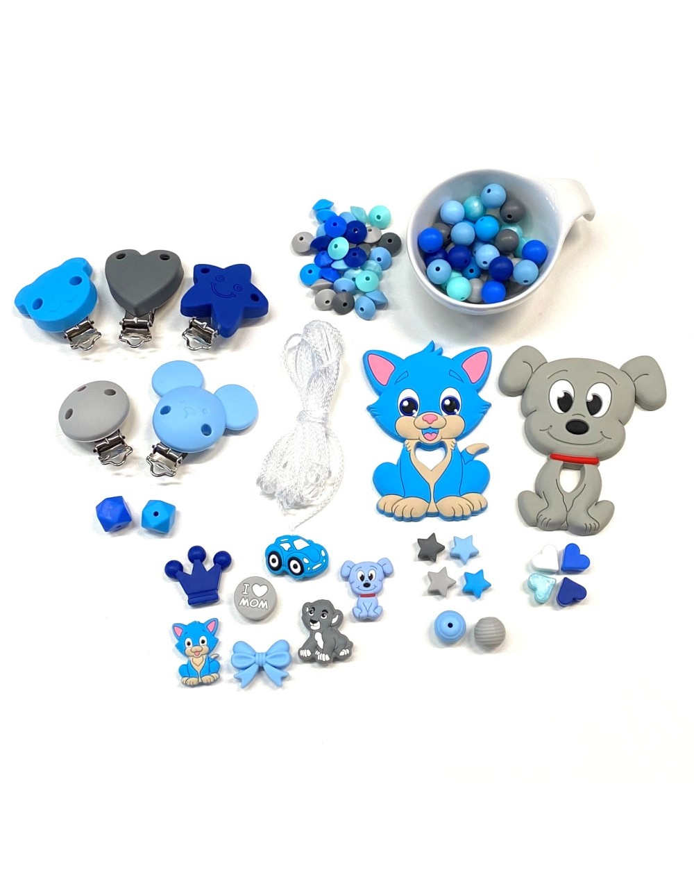 02A KIT INIZIALE BLU COLORI