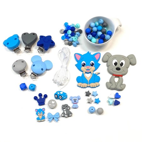 02A KIT INIZIALE BLU COLORI