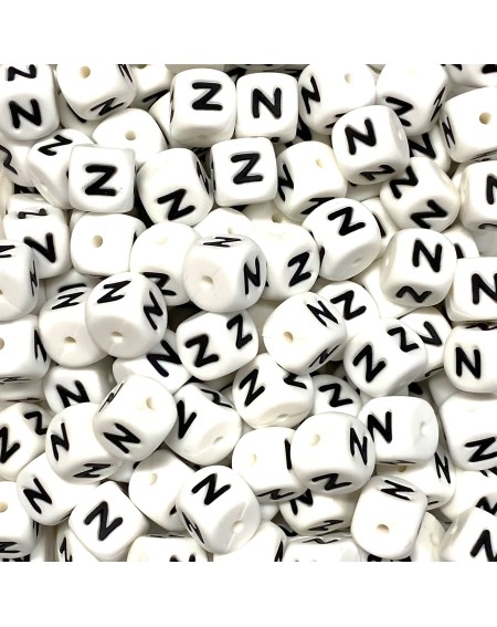 KIT 20 pcs Single silicone letters 10mm