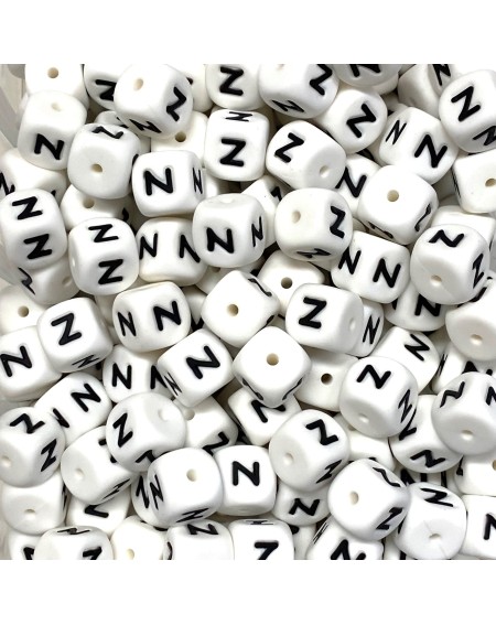 KIT 20 pcs Single silicone letters 10mm