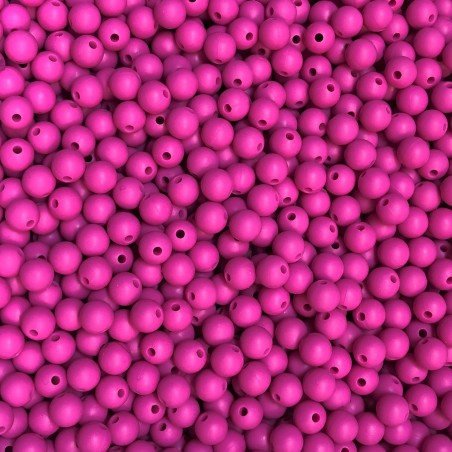 Kit Silicone beads 09mm 30 pcs