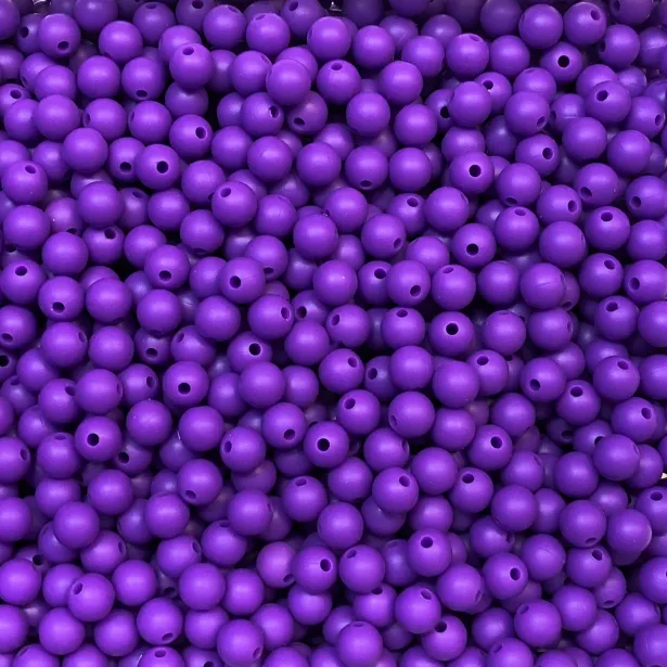 Kit Silicone beads 09mm 30 pcs