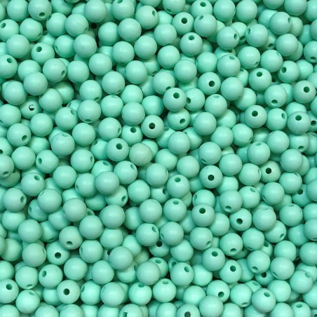 Kit Silicone beads 09mm 30 pcs