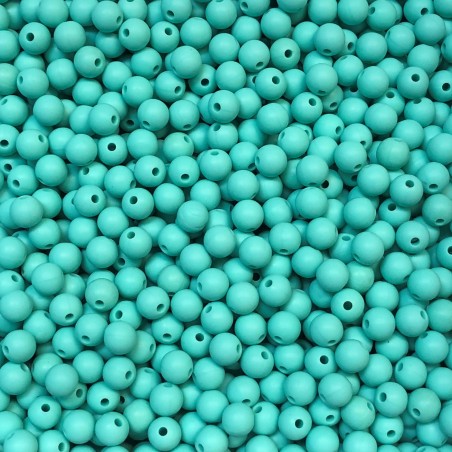 Kit Silicone beads 09mm 30 pcs