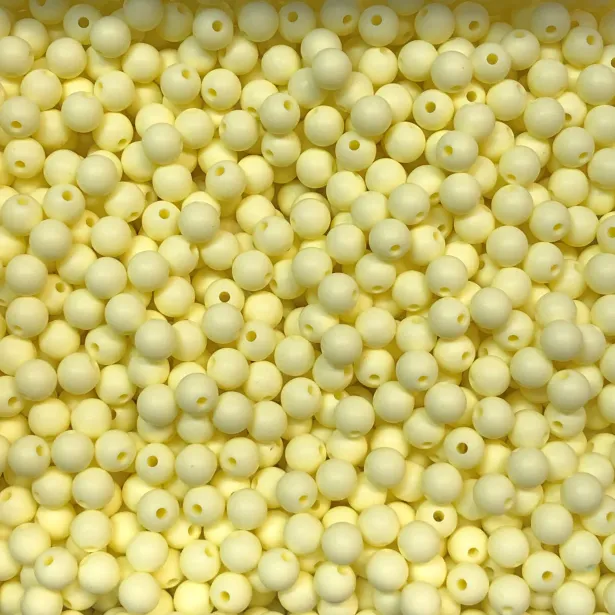 Kit Silicone beads 09mm 30 pcs