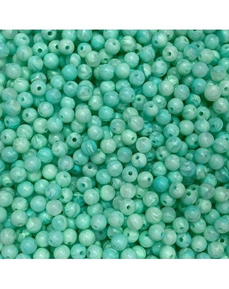 Kit Silicone beads 09mm 30 pcs