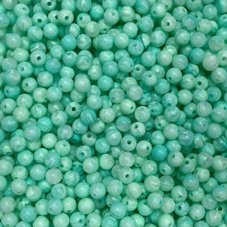 Kit Silicone beads 09mm 30 pcs