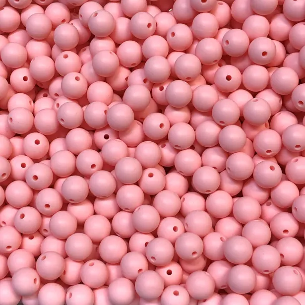 Kit 30 pcs Silicone beads 12mm