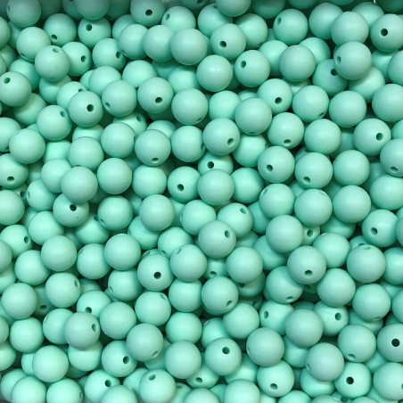 Kit 30 pcs Silicone beads 12mm