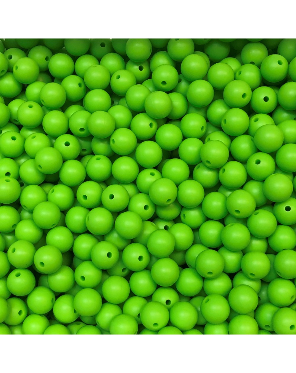 KIT 30 pcs 12mm Silicone Beads