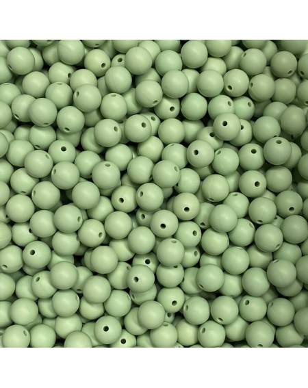 Kit 30 pcs Silicone beads 12mm