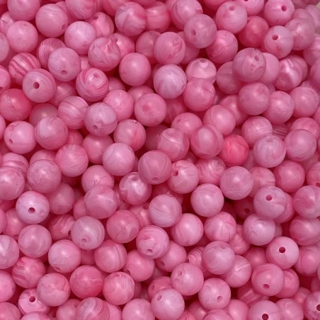 Kit 30 pcs Silicone beads 12mm