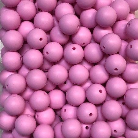 Kit 30 pcs Silicone beads 15mm