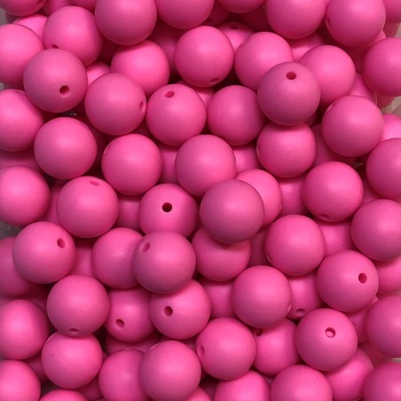 Kit 30 pcs Silicone beads 15mm