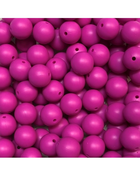 Kit 30 pcs Silicone beads 15mm