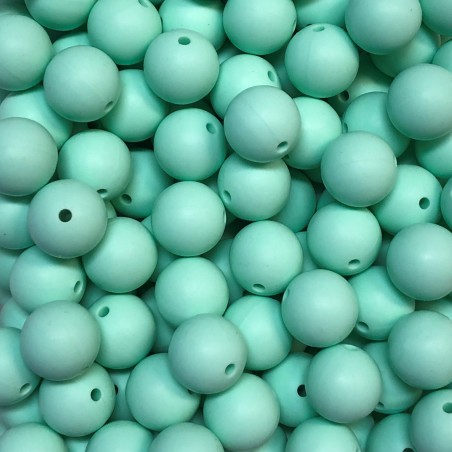 Kit 30 pcs Silicone beads 15mm