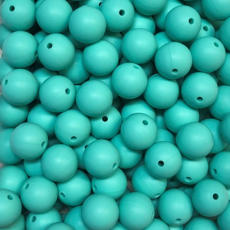 Kit 30 pcs Silicone beads 15mm