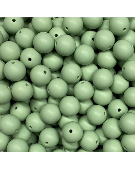 Kit 30 pcs Silicone beads 15mm