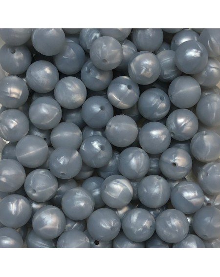 Kit 30 pcs Silicone beads 15mm