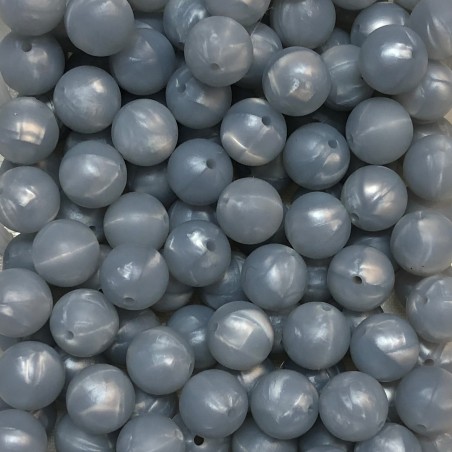 Kit 30 pcs Silicone beads 15mm