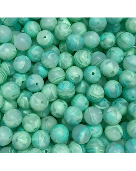 Kit 30 pcs Silicone beads 15mm