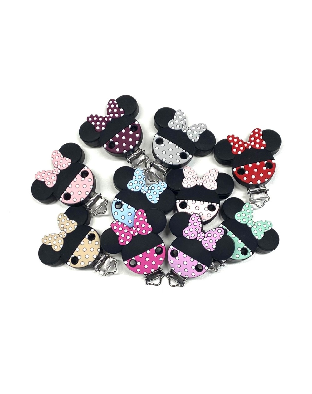 CLIP MINNIE BICOLOR