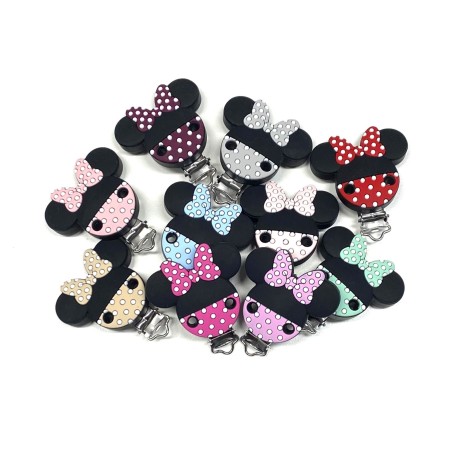 CLIP MINNIE BICOLOR