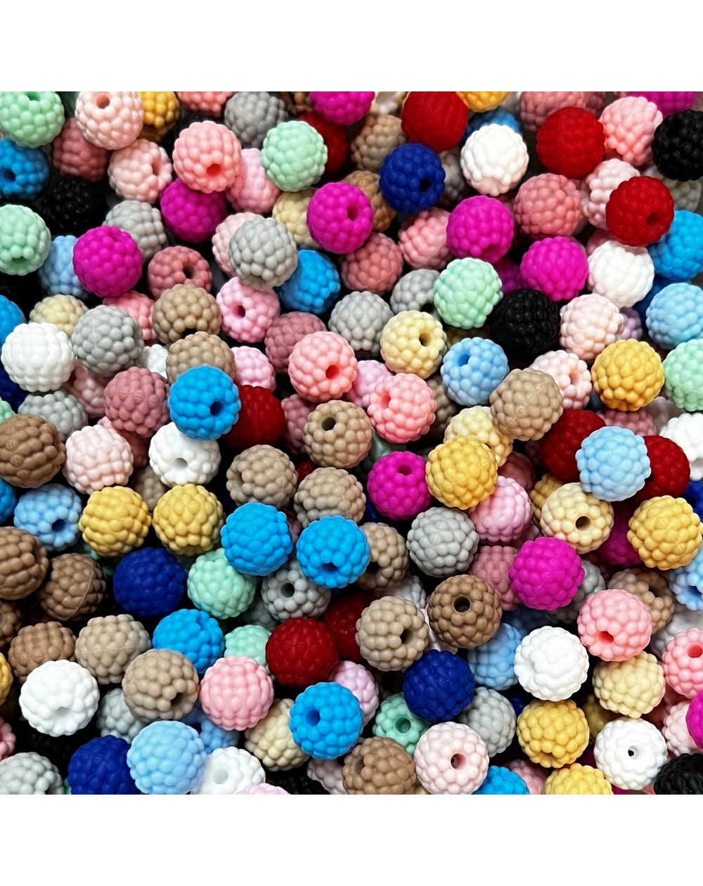 Silicone BUBBLE beads 12mm