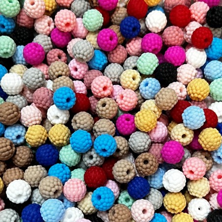 Silicone BUBBLE beads 12mm