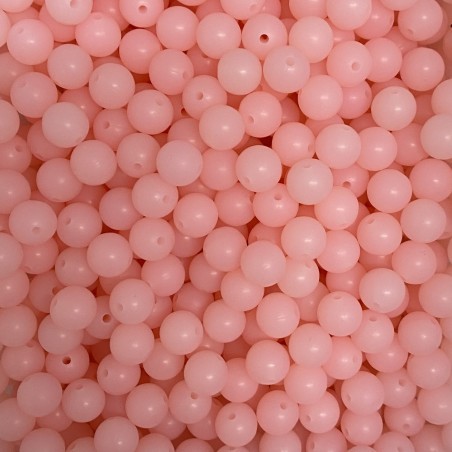 Silicone beads 09mm GLOW IN THE NIGHT
