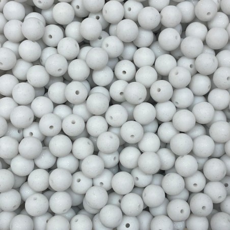 Beads GLITTER silicone 12mm