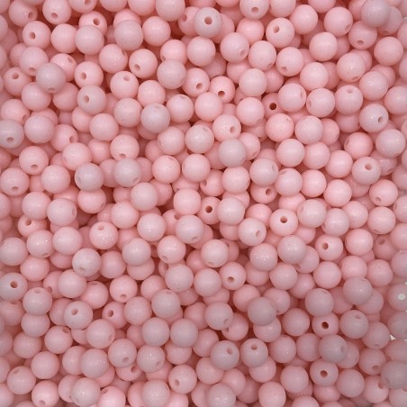 Perles GLITTER en Silicone 09mm