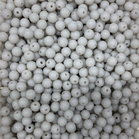 Beads GLITTER Silicone 09mm