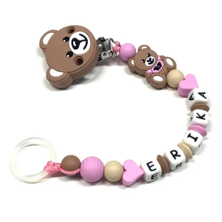 Chupeta de Silicone Personalizada com Nome | Segura