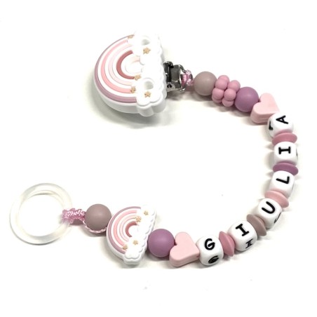 Chupeta de Silicone Personalizada com Nome | Segura