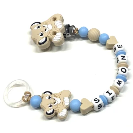 Chupeta de Silicone Personalizada com Nome | Segura