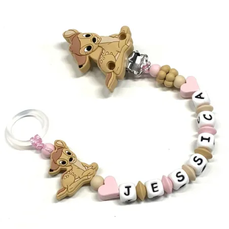 Chupeta de Silicone Personalizada com Nome | Segura