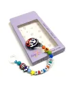 Catenella Portaciuccio personalizzata, SUPER MARIO, Portaciuccio con Nome, Catenina in Silicone, Porta Ciuccio Personalizzato