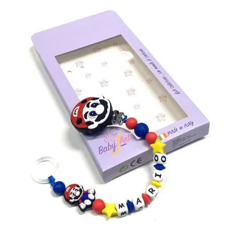 Chupeta de Silicone Personalizada com Nome | Segura