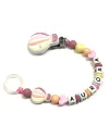 Personalized Pacifier Clip, BALLOON, Pacifier with Name, Silicone Pacifier Chain, Custom Pacifier Holder