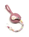 Personalized Pacifier Clip, BALLOON, Pacifier with Name, Silicone Pacifier Chain, Custom Pacifier Holder