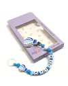 Personalized Pacifier Clip, BALLOON, Pacifier with Name, Silicone Pacifier Chain, Custom Pacifier Holder