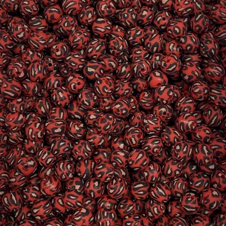 Perlas MOTEADO 12mm de silicona